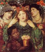 Dante Gabriel Rossetti The Bride (mk28) Sweden oil painting reproduction